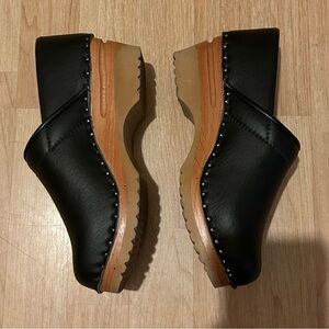 Troentorp Van Gogh Clog in Black size 37 US 7 - 7.5